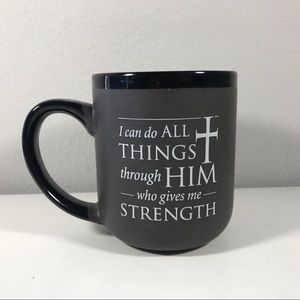 I Can Do All Things Through Him Coffee Mug Jesus
